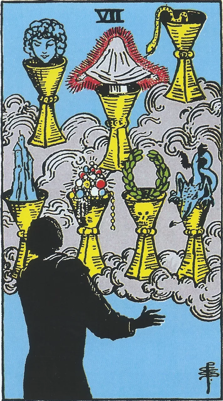 7 of Cups Tarot Card Meaning