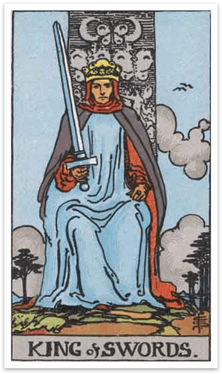 King of Swords Tarot Card Meaning